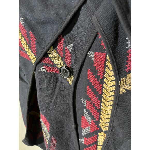 Johnny Was JW Los Angele Tribal Kimono Boho Cardigan Southwestern Embroidery (S) - Picture 7 of 12